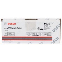 Шлифлист C470, в упаковке 50 шт. 125 мм, 220 Bosch 2608621001