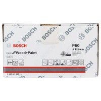 Шлифлист C470, в упаковке 50 шт. 125 мм, 60 Bosch 2608621005