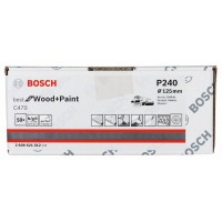 Шлифлист C470, в упаковке 50 шт. 125 мм, 240 Bosch 2608621012