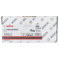 Шлифлист C470, в упаковке 50 шт. 150 мм, 40 Bosch 2608621015