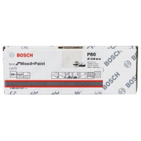 Шлифлист C470, в упаковке 50 шт. 150 мм, 80 Bosch 2608621017