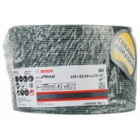 Фибровый шлифкруг R774 Best for Metal 125x22,23 мм, 60 Bosch 2608601464