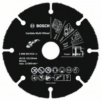 Твердосплавный отрезной круг Multi Wheel 115мм; 1 мм; 22,23 мм Bosch 2608623012