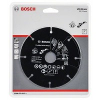 Твердосплавный отрезной круг Multi Wheel 125 мм; 1 мм; 22,23 мм Bosch 2608623013