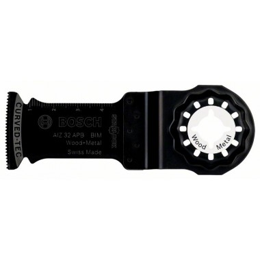 Погружное пильное полотно BIM AIZ 32 APB Wood and Metal 50x32 мм Bosch 2608662534