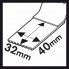 Погружное пильное полотно Carbide AIZ 32 AT Metal 40x32 мм Bosch 2608662537
