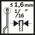 Сегментированный пильный диск для узких пропилов Carbide-RIFF ACZ 70 RT5 70 мм Bosch 2608662598