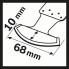 Сегментированный пильный диск Diamant-RIFF MATI 68 RSD4 68x10 мм Bosch 2608662581
