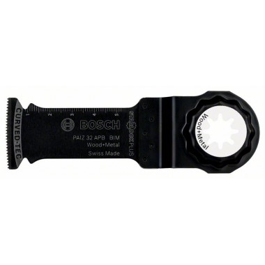 Погружное пильное полотно BIM PAIZ 32 APB Wood and Metal 60x32 мм Bosch 2608662560