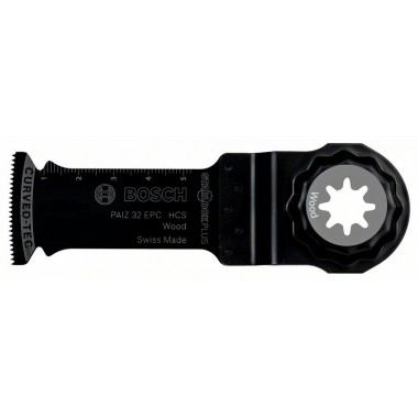 Погружное пильное полотно HCS PAIZ 32 EPC Wood 60x32 мм Bosch 2608662563