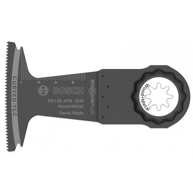 Погружное пильное полотно BIM PAII 65 APB Wood and Metal 65x50 мм Bosch 2608662564