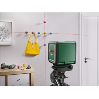Лазерный уровень с перекрестными лучами Bosch Quigo Plus (0603663600)