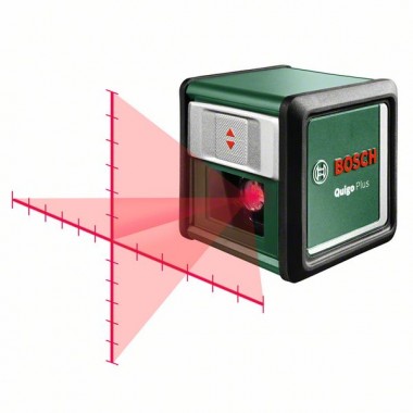 Лазерный уровень с перекрестными лучами Bosch Quigo Plus (0603663600)