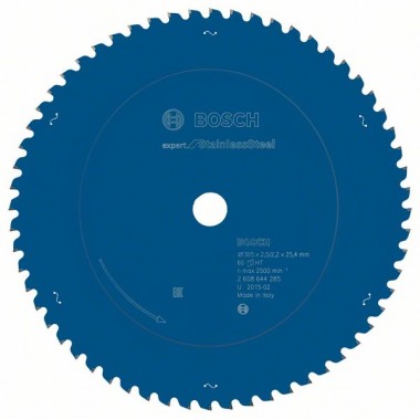 Пильный диск Expert for Stainless Steel 305x25,4x2,5x60 Bosch 2608644285